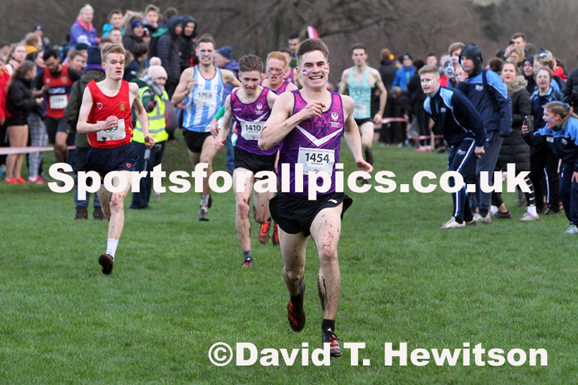 Mens short race  2020 BUCS Cross Country Champs., Edinburgh.  Photo: David T. Hewitson/Sports for All Pics